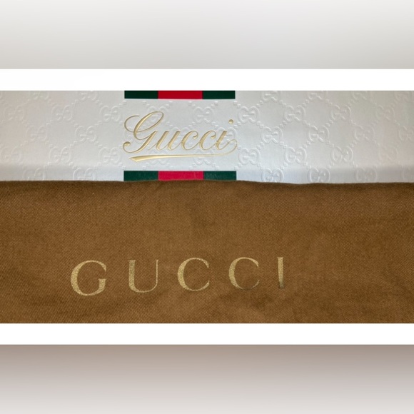 GUCCI ❤️❤️ SHERRY/WEB LINE CROSSBODY RARE - Picture 14 of 15